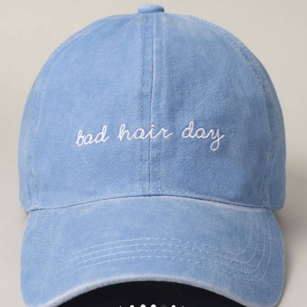 NWT Bad Hair Day Baseball cap (OS)
